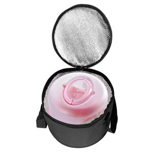 Borse Termiche Pieghevoli Impermeabili <span class=keywords><strong>in</strong></span> Tessuto Oxford di Grande Capacità per Pizza e Torte, con Chiusura a Cerniera, Riutilizzabili - Ingrosso Fabbrica - Product Image 3