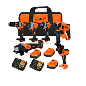 EKIIV DW-2107 Bürstenloser Akku-Werkzeugsatz mit Hartplastik-Tragetasche für Mobile Wartungsflotten - Product Image 4