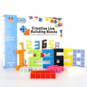 Bloques de Construcción Educativos de Plástico ABS, Bloques Clásicos de Ensamblaje Libre Creativo, Serie de Rompecabezas - Product Image 2