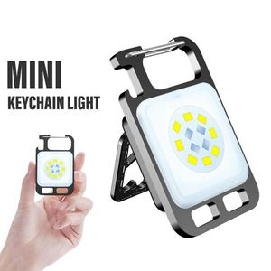 <b>LED</b> Rechargeable Keychain Light 500mAh Battery Work Repair Mountaineering <b>Flashlight</b> With Bottle Opener Feature - Product Image 3