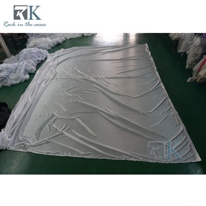 White Drapery <b>LED</b> <b>Star</b> Curtain Wedding Detachable Backdrop Pipe Stand - Product Image 5