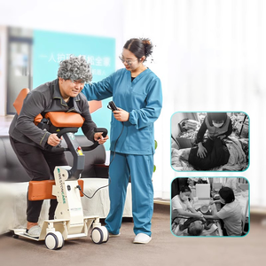 Macchina a turni elettrici per servizi igienici assistiti e movimento del paziente attrezzatura essenziale per la fornitura di terapia riabilitativa - Product Image 5