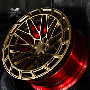 Ruedas forjadas XINGTU 5x112 galvanizadas rojas y doradas 5x114,3 5x120 <span class=keywords><strong>18</strong></span> 19 20 pulgadas llantas para <span class=keywords><strong>BMW</strong></span> E83 F10 <span class=keywords><strong>F11</strong></span> F12 F13 F20 F25 F26 - Product Image 1