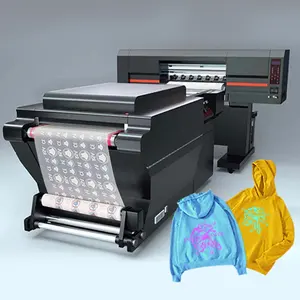 TIFFAN Automation Printer Plotter Dtf 24/26 Inci Mesin Cetak 24 Inci 60Cm A1 2ft Dtf Printer 2021 dengan 4 I3200