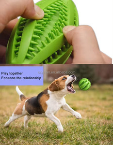 7CM giocattolo interattivo cane rotolamento lento alimentatore lento trattare Dispenser di masticare giocattoli per animali domestici palle per masticatori aggressivi cane e gatti - Product Image 6