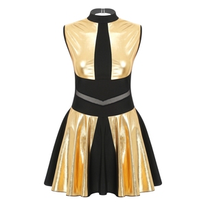 Vestidos Metálicos para Mujer, para Club, Cosplay, Animación, Actividades Nocturnas, Baile Latino, Actuaciones en Escenario - Product Image 3