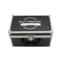 GLITTERFIRE 4 Cues Récepteur Shrapnel Pyrotechnic Plastic Decorative Stage Wedding Machine Remote Control Cold Fireworks New Year