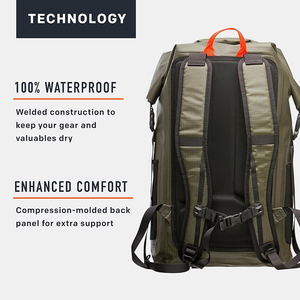 カスタマイズ可能なBJTOP PVC防水ドライバックパック、ジッパー開閉式、アウトドアスポーツ、旅行、ハイキング、キャンプ用 - Product Image 6