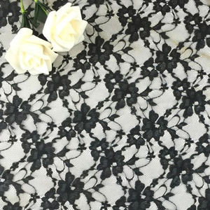 Tissu en dentelle de pivoine en nylon LS172, respirant, non élastique, jacquard, tulle pour textile de maison, rideaux et moustiquaires - Product Image 6