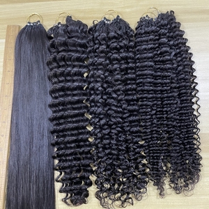 Extensiones de Cabello Humano Rizado Vietnamita Birmano <span class=keywords><strong>Beauty</strong></span> Queen, 16 Pulgadas, 60g, Sin Nudos, Pre-Separadas, Reutilizables - Product Image 5