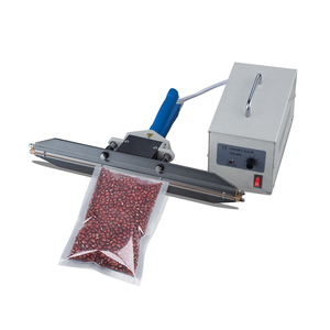 Máquina selladora de prensa manual portátil con sello vertical de embalaje resistente al calor para bolsas grandes con caja eléctrica para sellar varias bolsas - Product Image 1