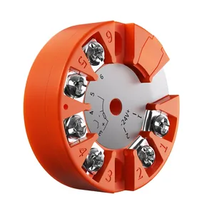 وحدة إرسال درجة الحرارة الذكية من نوع K ABS PT100 4-20 مللي أمبير 0-10 فولت 100C 200C نطاق 1000C 0-5 فولت RS485 DC 24 فولت ODM - Product Image 2