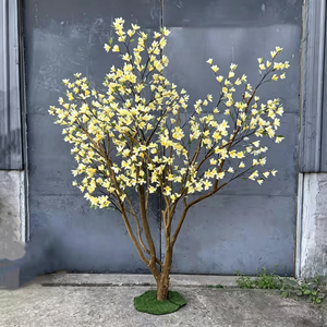 Árbol Artificial de Magnolia Yulan sin Mantenimiento para Recepción de Oficina, Cafetería de Lujo, Apartamento, Escaparate de Boutique - Product Image 6