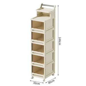 Armoire de rangement pliable en <span class=keywords><strong>plastique</strong></span>, armoire de rangement avec tiroirs, armoire <span class=keywords><strong>empilable</strong></span>, rangement pour vêtements et jouets pour enfants - Product Image 6