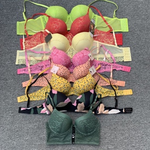 บราลูกไม้แบบมีโครงพิมพ์ลายผสม BC Cup สำหรับผู้หญิง สต็อกล็อตสำหรับประเทศไทย เวียดนาม กัมพูชา ฟิลิปปินส์ - Product Image 4