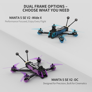 Drone FPV MANTA 5 SE V2 5 pouces Wide X DC Freestyle Racing STM32H743 ELRS Prêt à voler Convivial pour les débutants - Product Image 2