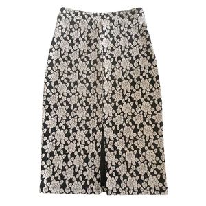 <span class=keywords><strong>Jupe</strong></span> midi pour femmes en tissu polaire <span class=keywords><strong>jacquard</strong></span> personnalisé automne/hiver <span class=keywords><strong>jupe</strong></span> <span class=keywords><strong>droite</strong></span> à fente centrale arrière pour femmes - Product Image 2