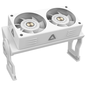 Nouveau Radiateur de Refroidissement à Bande Mémoire ARGB Double Ventilateur 6CM Lumière Divine Blanc 5V Synchronisé pour Boîtiers d'Ordinateur – Vente Chaude 2025 - Product Image 1