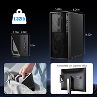 Mini PC Barebone d'usine Intel Ultra 9 285H AI NPU Oculink USB4 WiFi6E BT5.3 Double LAN 2.5G DP Mini Ordinateur de Jeu OEM ODM