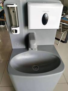 Lavabo portable mobile station de lavage extérieure en HDPE duplex - Product Image 4