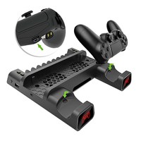 Support de refroidissement et station de charge DOBE pour manettes PS4 Slim et Pro – Accessoires de jeu – Vente directe usine