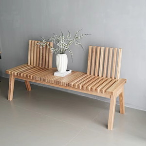 Modern Solid Wood Bedroom Leisure Chair Durable Folding Bench Silent Casual Shoe Changing <strong>Dining</strong> <strong>Stool</strong> - Product Image 1