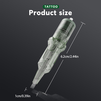 Cartouche d'aiguilles intégrées de haute qualité pour tatouage, aiguilles de microblading en boîte pour machine à tatouer
