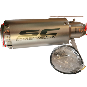 Yph Horizon KAWSK <span class=keywords><strong>General</strong></span> Motorbike fai da te parte 51mm/60mm porta di scarico per Scooter Gas sfiato moto accessori - Product Image 1