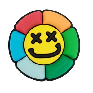 OEM PVC pour <span class=keywords><strong>Smiley</strong></span> fleur ensembles nuage pain décorations fleur sabot breloques sac de plage et chaussures accessoires - Product Image 4