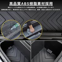 Boîte de rangement pour bagages de coffre arrière, boîte à eau, pièces pour Jimny Sierra JB74 JB64 2018 2019 2020 2022 2023 2024, camping