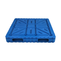 Chariot élévateur à palettes 4 voies pour entrepôt à usage intensif Conteneur de palettes industriel en plastique