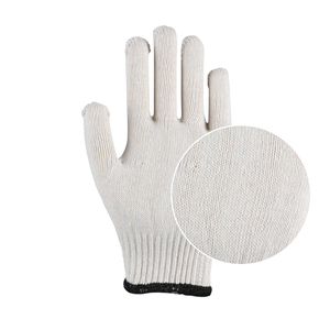 Guantes Blancos de punto de algodón - Product Image 3