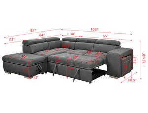 リビングルームソファベッド付<span class=keywords><strong>2025</strong></span> Hevay Duty快適なソファ - Product Image 5