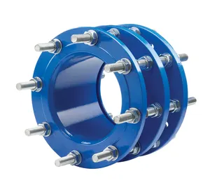 Mechanical Joints Double Flanges Dismantling joints consists of one flange spigot and one flange adaptor