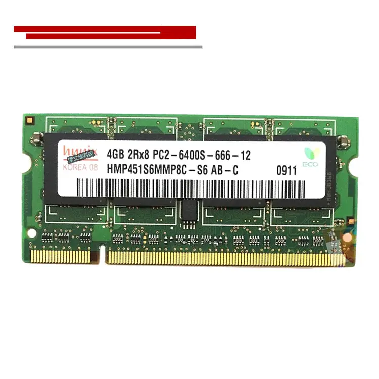 コンピューターアップグレードパーツラップトップメモリアスティックDDR2 4GB 800 Mhz PC2-6400Sメモリ調光AMDデスクトップRAM専用