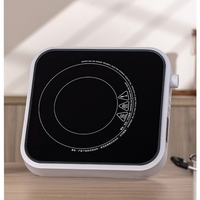 Cuisinière infrarouge électrique multifonction 2200W avec commande tactile et bouton rotatif, OEM/ODM, un brûleur, pour comptoir domestique, fabricant