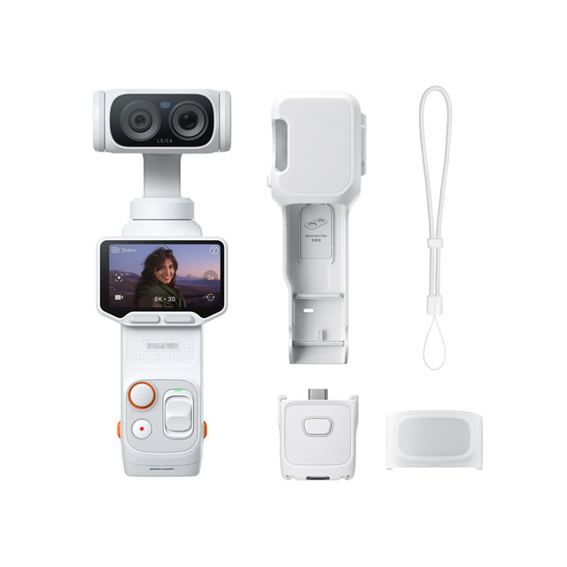 Hot New Insta 360 Luna Ultra Leica 8K Gimbal Camera Dual Lens 3 Axis Stabilizer Bulk Wholesale Full Insta360 Sport Camera