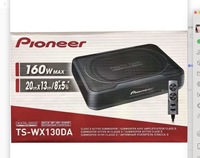 Pioneer TS-WX130A - Subwoofer Activo Ultrafino para Automóvil de 8 Pulgadas y 150 W, Altavoz de Bajos Potentes, Altavoz de Audio para Automóvil