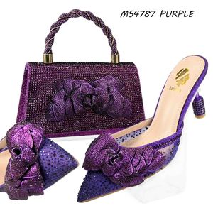 Nigeria Party Italian Shoes and Bag Set Zapatos de mujer a juego Bolso de mujer - Product Image 5