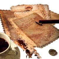 10 feuilles par paquet, papier ajouré à motifs dentelle, série Souffles du Monde, pour journalisation, scrapbooking et décorations