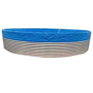 <span class=keywords><strong>Prix</strong></span> d'usine, bassin <span class=keywords><strong>à</strong></span> poissons en acier galvanisé avec <span class=keywords><strong>bâche</strong></span> imperméable - Product Image 2