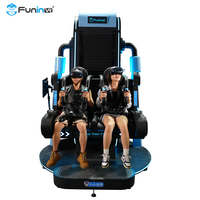 Équipement de réalité virtuelle 9D Egg Chair Vr Coaster 2 sièges Vr Pod