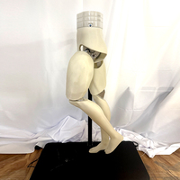 Maniquí de Pierna Motorizada Impreso en 3D M134-EP LEP con Iluminación LED, Maniquí Eléctrico para Exhibiciones y Escaparates