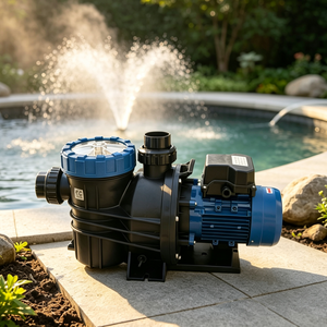 Pompe de circulation d'eau Cadisdon pour piscine hors sol 1.2HP 2.5HP 3.5HP, pompe filtrante auto-amorçante pour aquaculture - Product Image 2