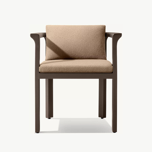 Ensemble de salle à manger en aluminium pour l'extérieur, chaises et table de jardin pour patio, hôtel, villa, parc - Product Image 5