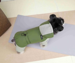 लक्जरी कस्टम कपास क्लासिक कुत्ते कोट वाटरप्रूफ हल्के धोने योग्य फोल्डेबल पोर्टेबल सजावटी बारिश कुत्तों के लिए - Product Image 3