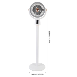 Nouveaux produits : Ventilateurs circulateurs électriques oscillants 3D sur pied avec minuterie pour usage domestique - Product Image 5