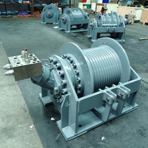 กว้านไฮดรอลิก <span class=keywords><strong>PEKA</strong></span> OEM 8 ตัน พร้อมตัวกดเชือก สำหรับเครนและยกเรือ ใช้กับเรือประมง เรือขุดลอก - Product Image 2