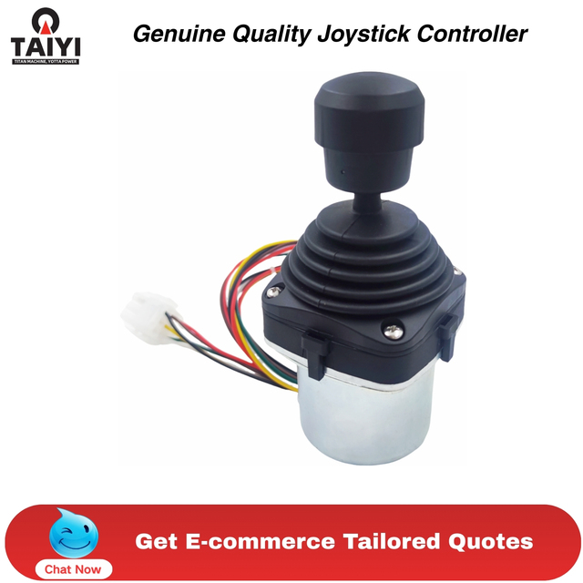 1001118419 1600274 1001178139 TAIYI Articulating Telescopic Boom Lift Dual Axis Industrial Joystick Controller 1 Year Warranty