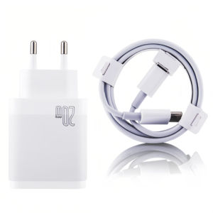 Fournisseur d'usine <span class=keywords><strong>Chargeur</strong></span> mural rapide Usb Type c avec câble 20w pour iphone avec boîte Adaptateur mural de voyage portable de luxe Type c - Product Image 1